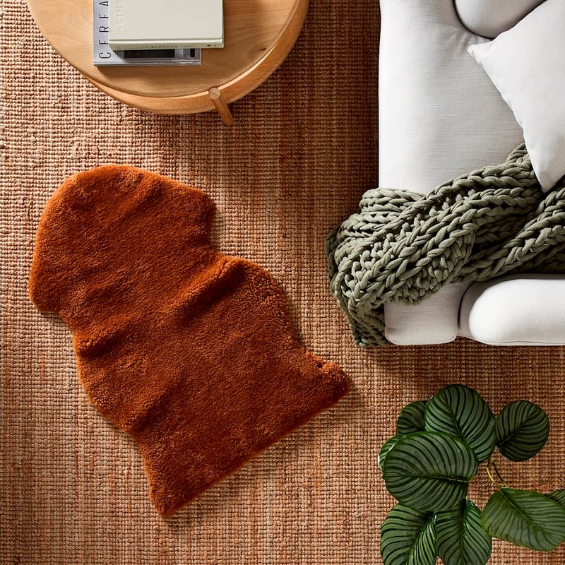 Shearling Toffee Single Sheepskin