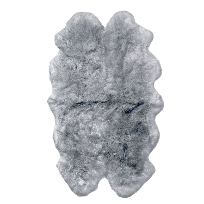 Grey Sheepskin Quarto