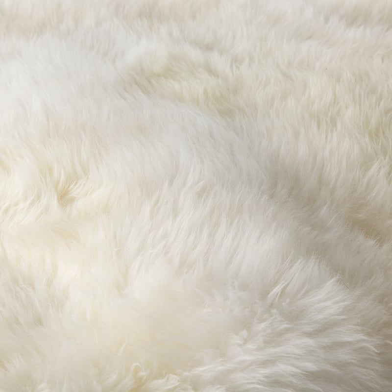 Ivory Sheepskin Double