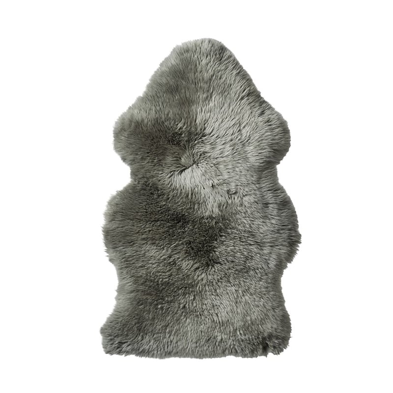 Smoke Green Single Sheepskin  
