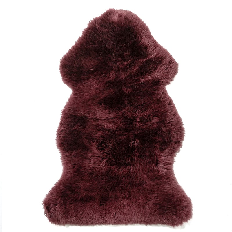 Rouge Sheepskin Single