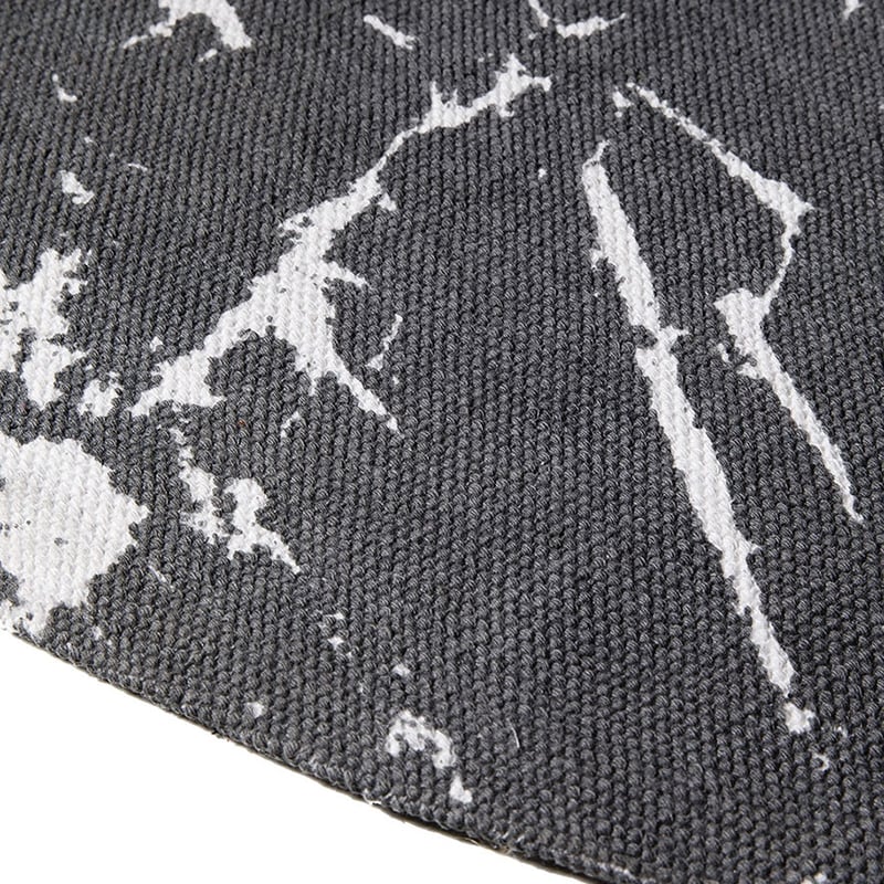 Round Rug 180x180cm Marble 