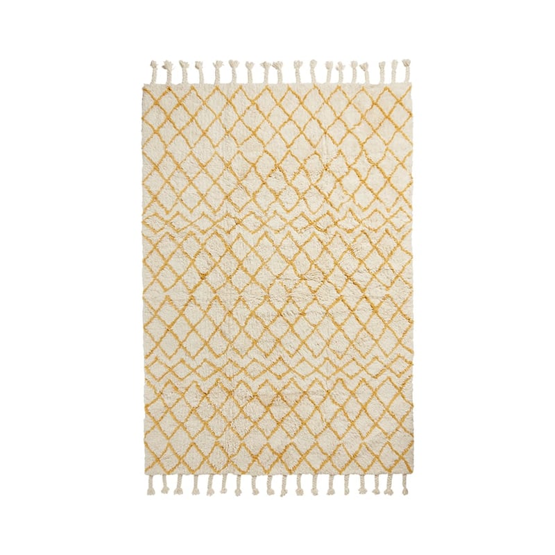 Nordic Rug Natural & Mustard Large