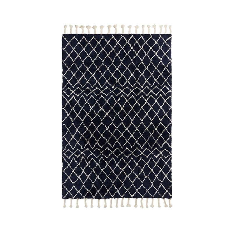 Nordic Rug Indigo & Natural Large