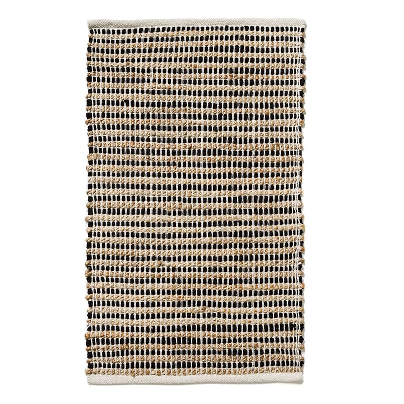 Hampton Occasional Mat 50x80cm Black 