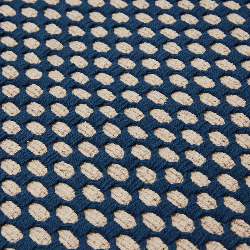 Hex Occasional Mat Navy 