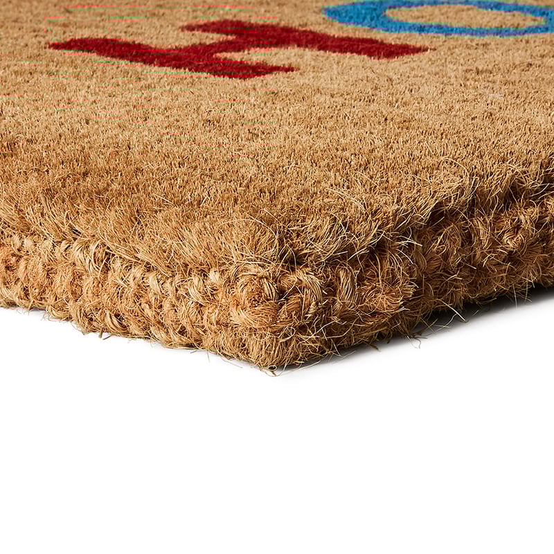 Hola! Coir Door Mat in High Thickness