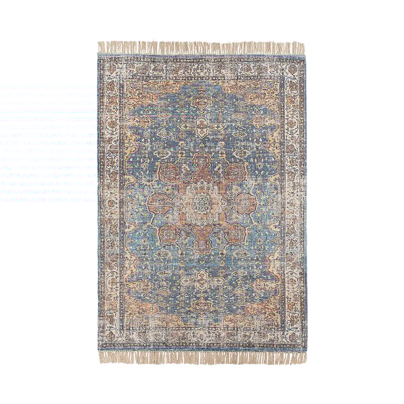 Tivoli Indigo & Mustard Isfahan Rug 