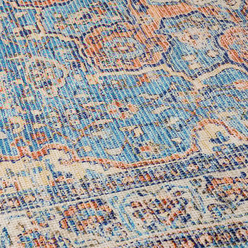 Tivoli Indigo & Mustard Isfahan Rug 