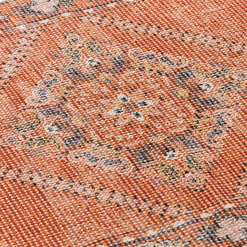 Tivoli Mimi Rust Rug Runner