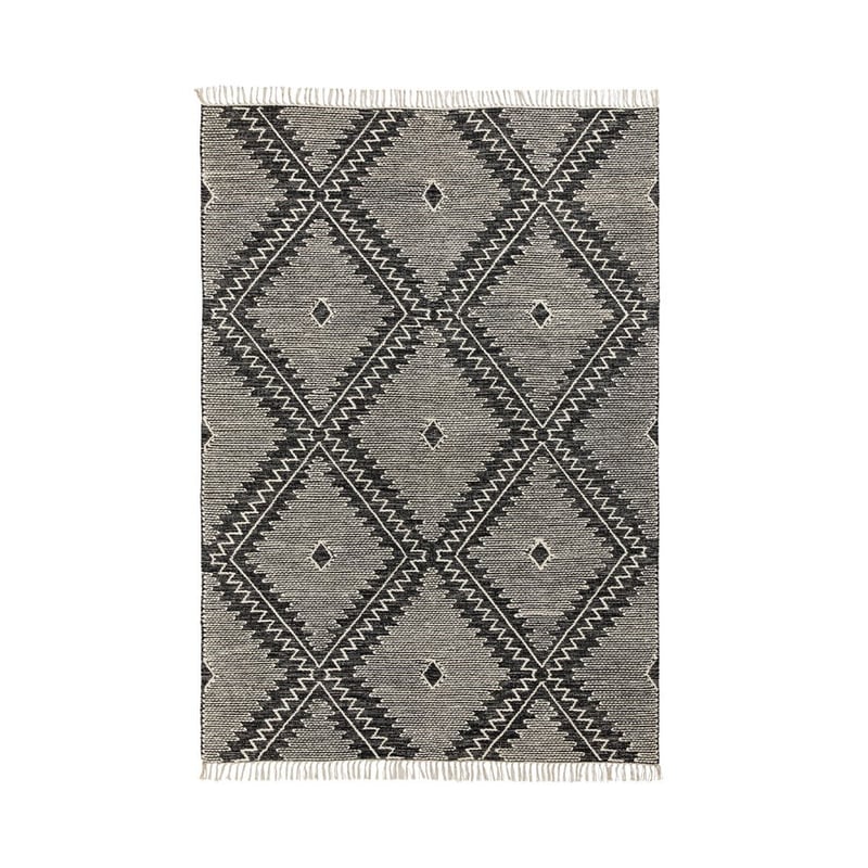 Tierra Black Large Rug 