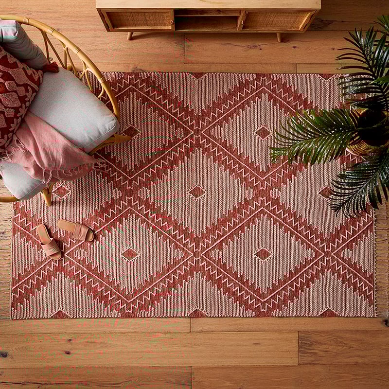 Tierra Rust Large Rug 