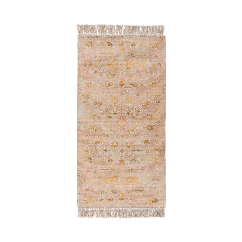 Mala Blush & Mustard Flora Rug Runner