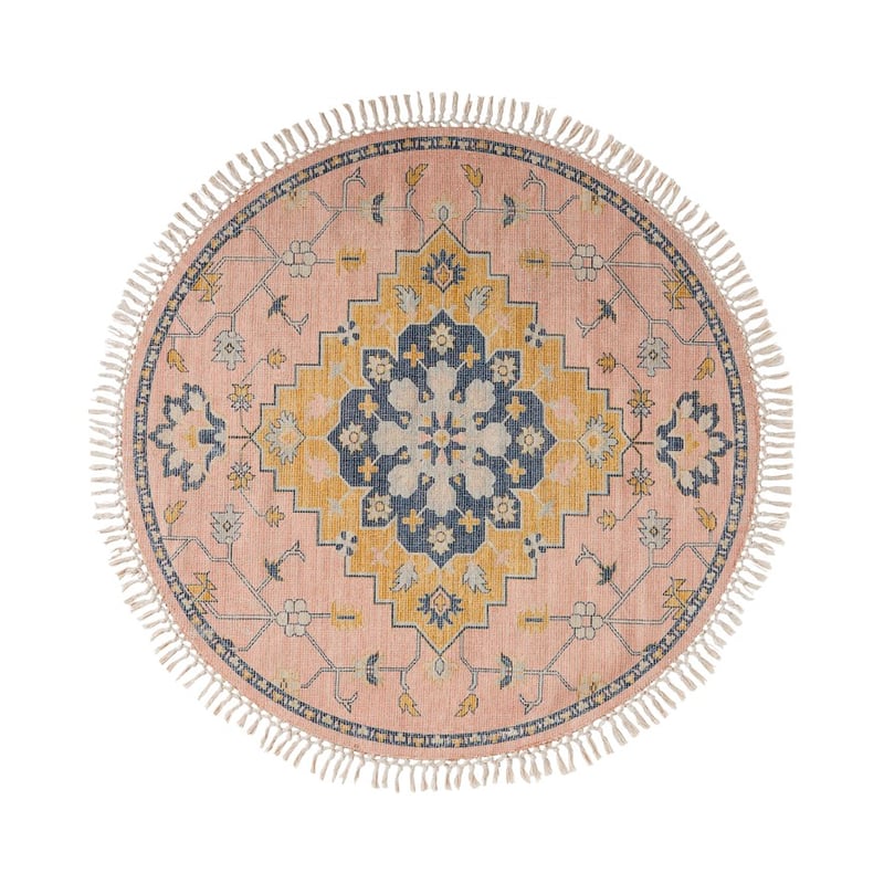 Mercado Arlo Blush Rug Round 