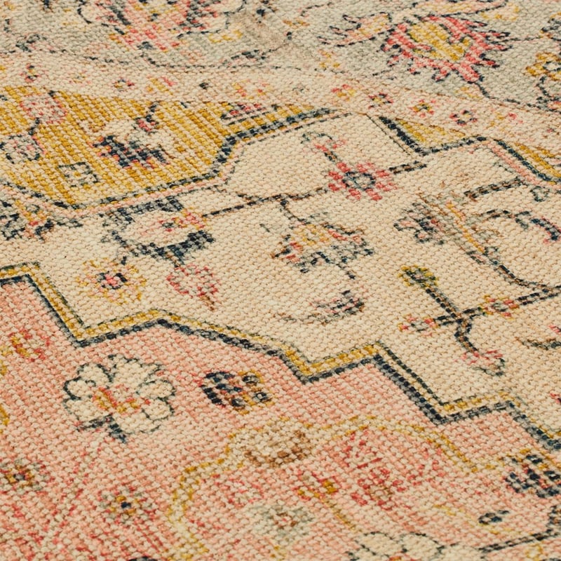 Mercado Aura, Blush & Mustard Rug