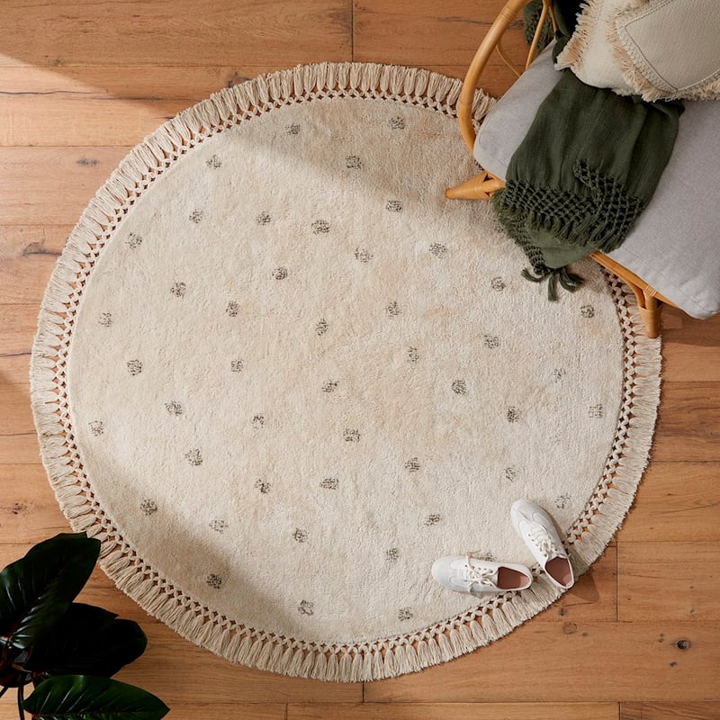 Dorset Forest & Natural Spot Rug Round