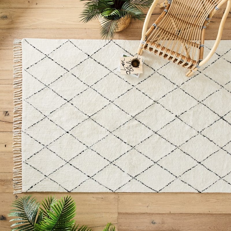 Dorset Natural Diamond Rug