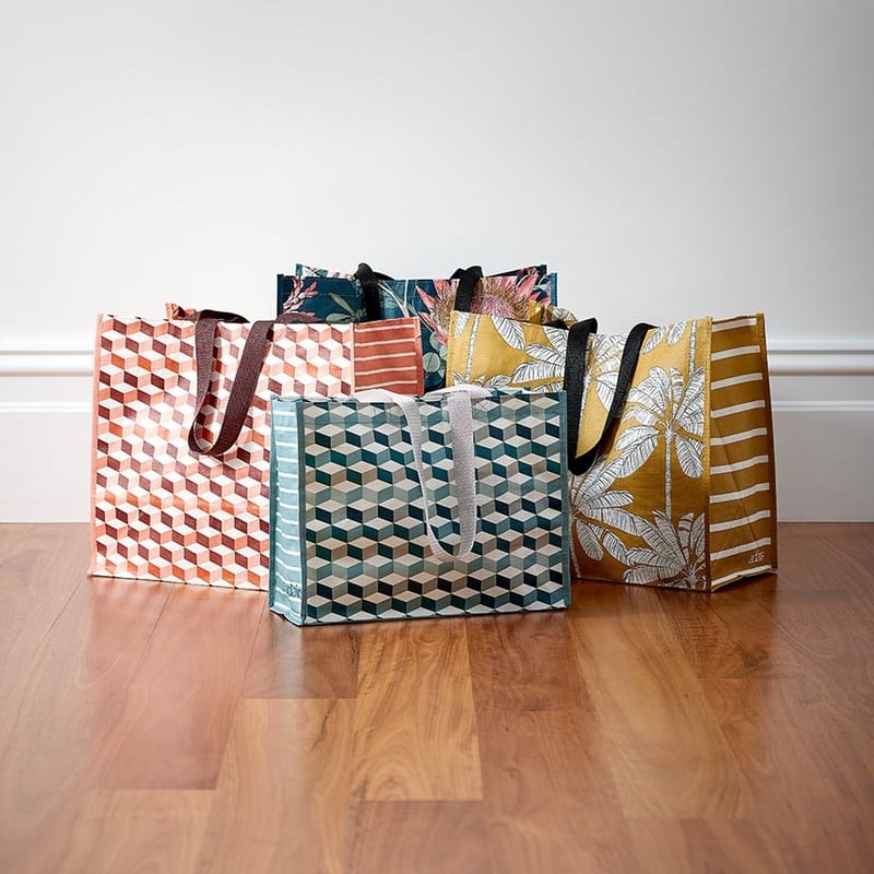 Reusable Clay Geo Medium Bag 