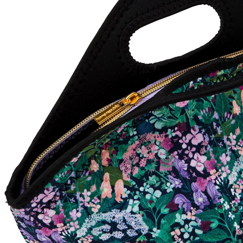 Posy Floral Lilac Lunch Bag