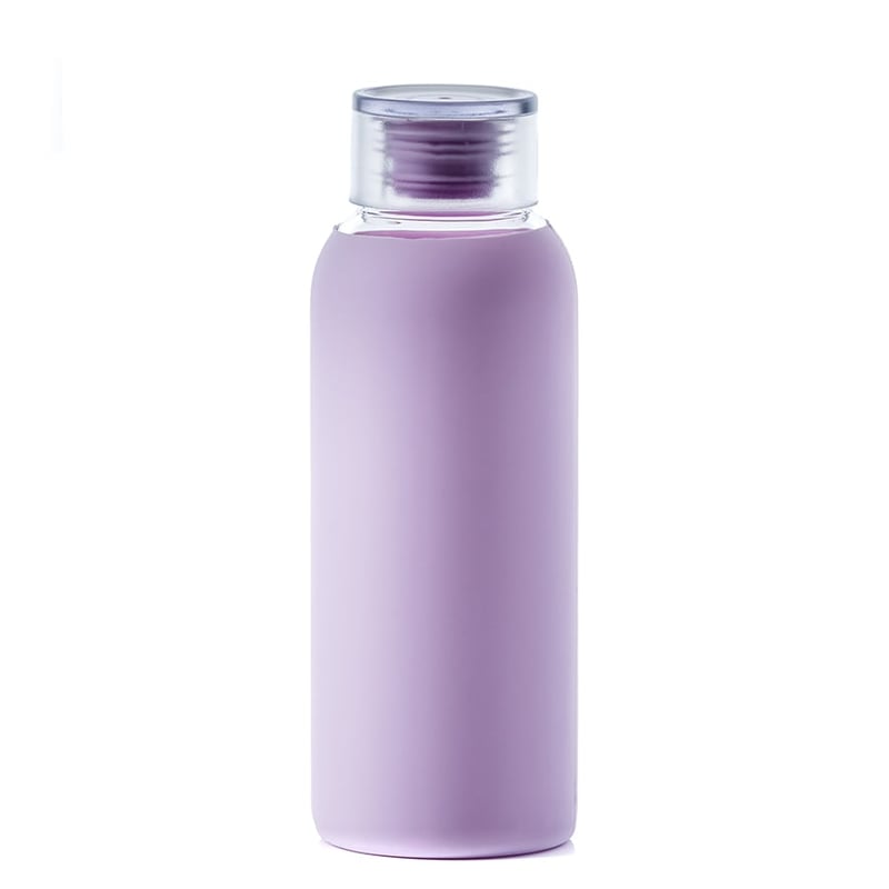 Glass Drink Bottle Lilac