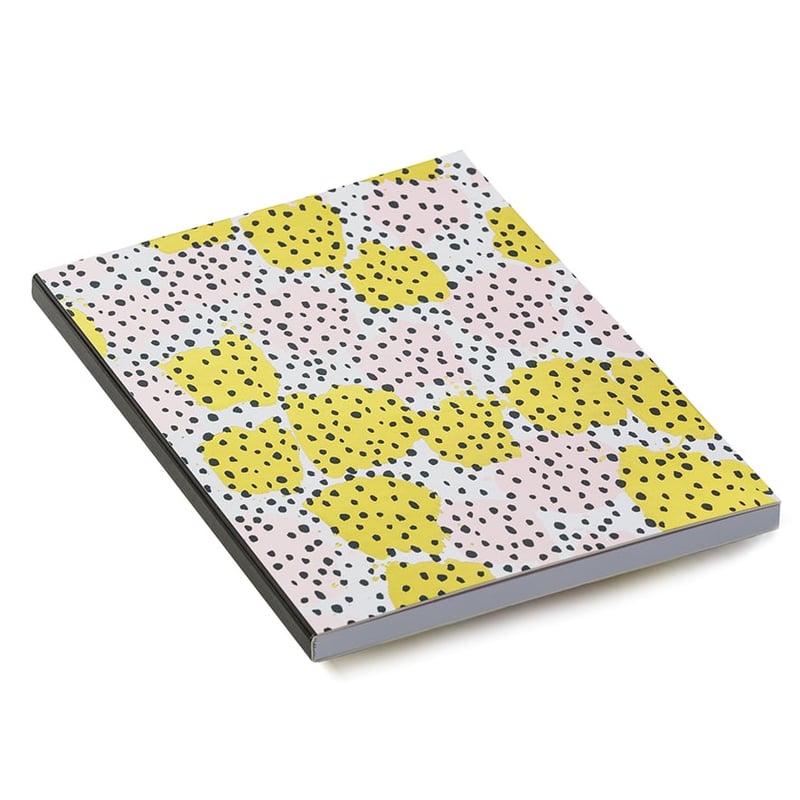 A5 Notebook Gold Leopard