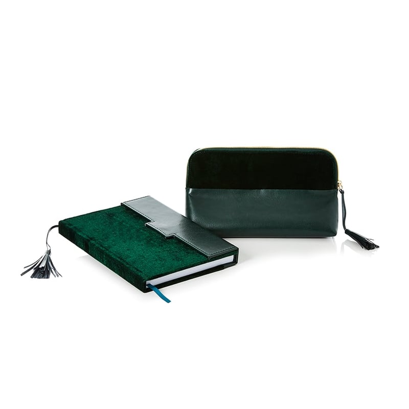 Velvet Desk Accessories Forest