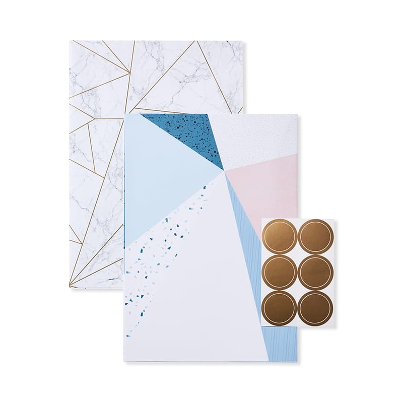 Geo Stone Gift Wrapping Paper