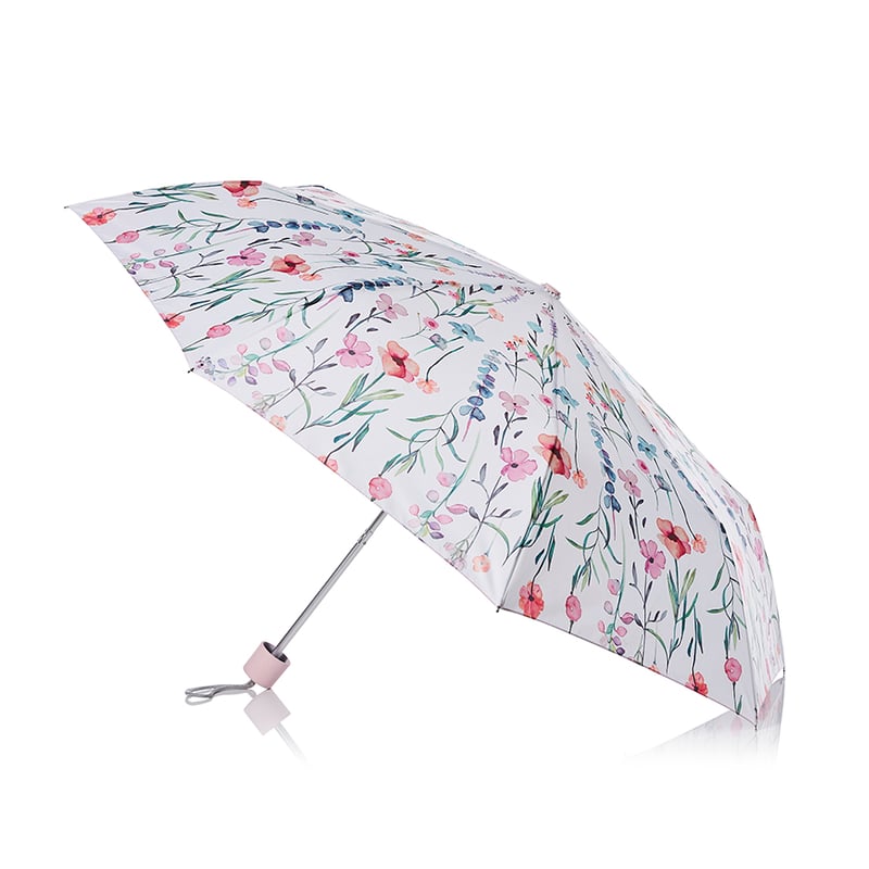 Field Flowers Umbrella in White