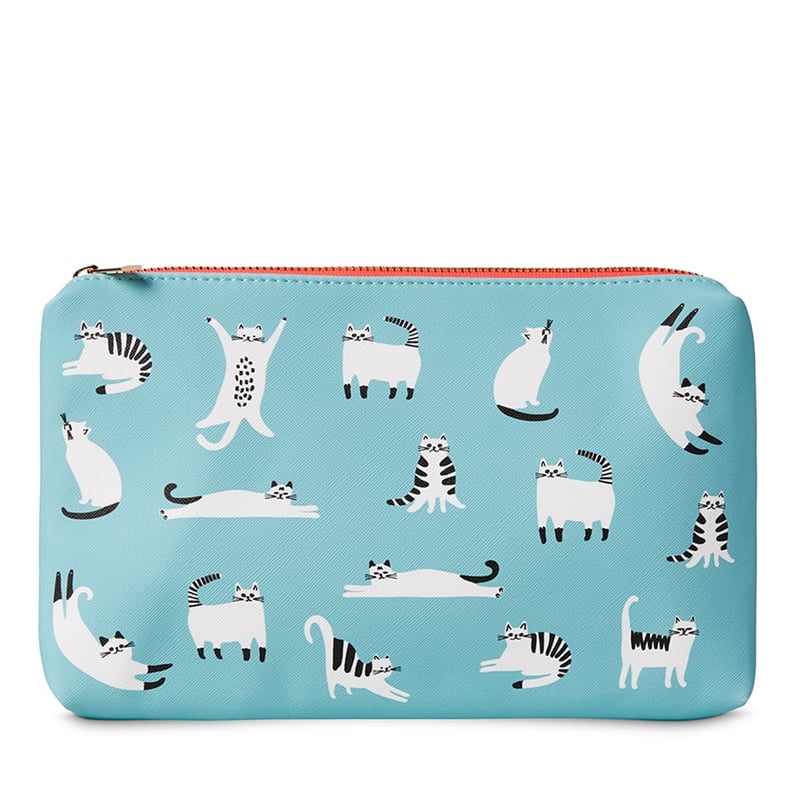 Krazy Kat Lady Cosmetic Bag Large