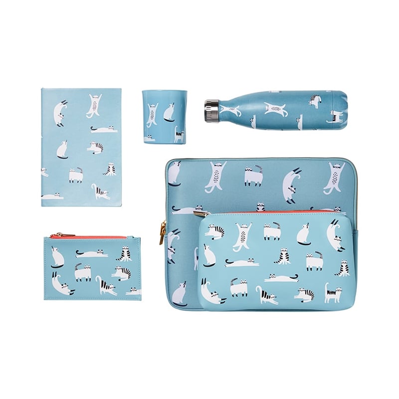 Krazy Kat Lady Cosmetic Bag Large