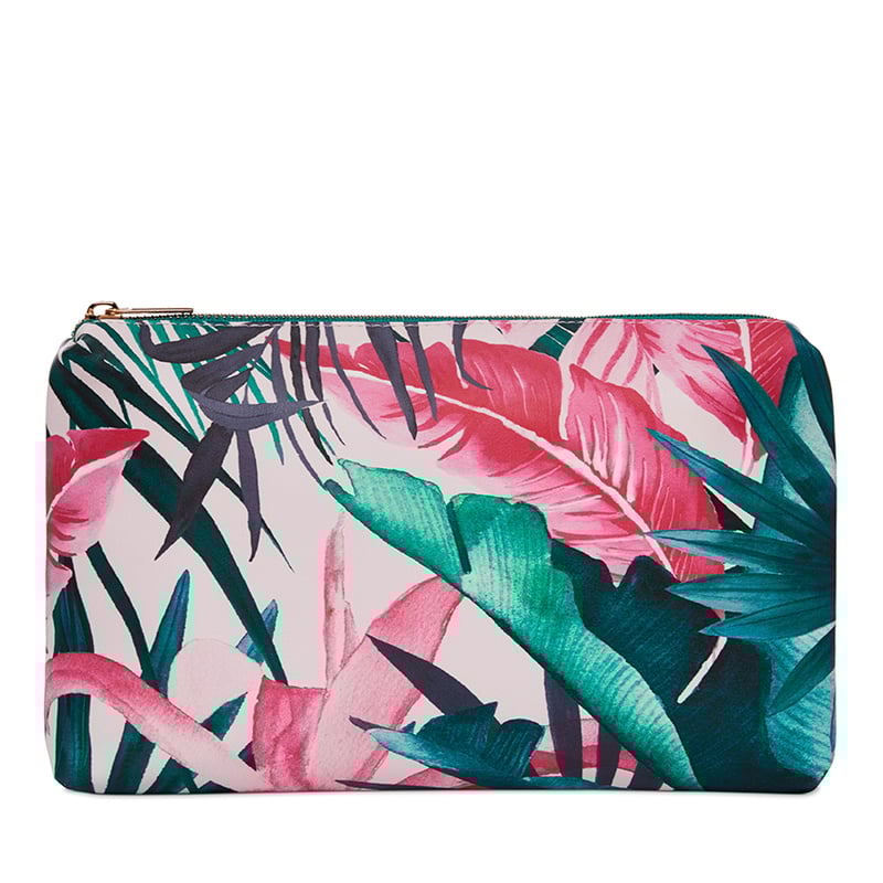 Pink Jungle Cosmetic Bag Large 