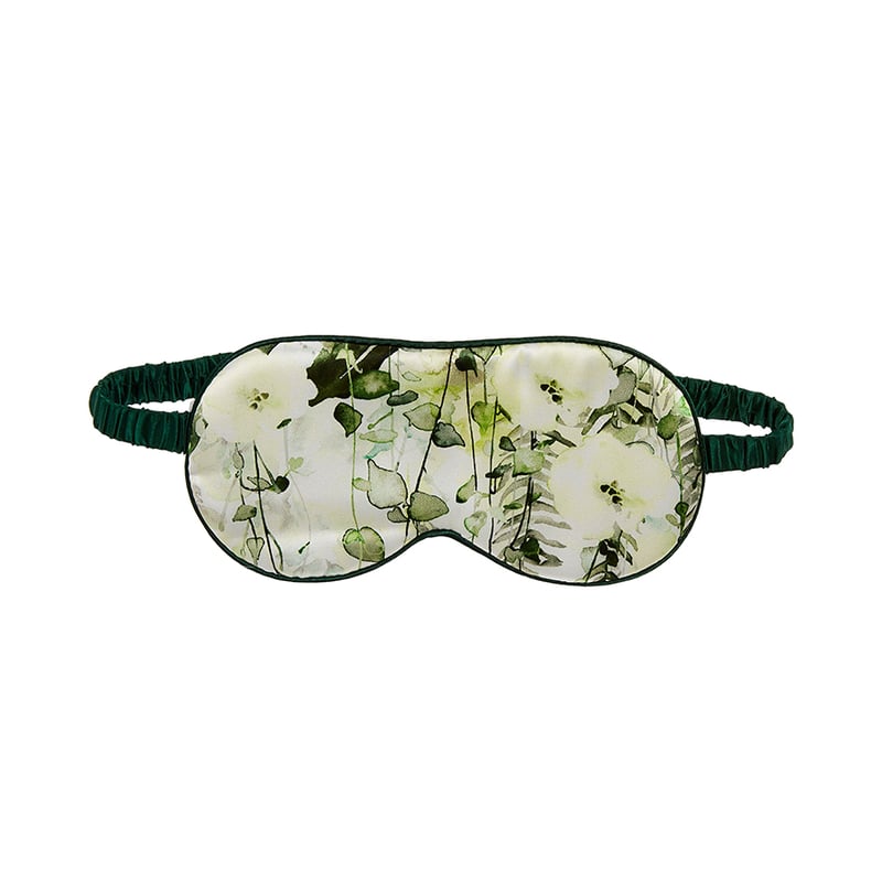 Draping Leaves Collection Sage Silk Eye Mask