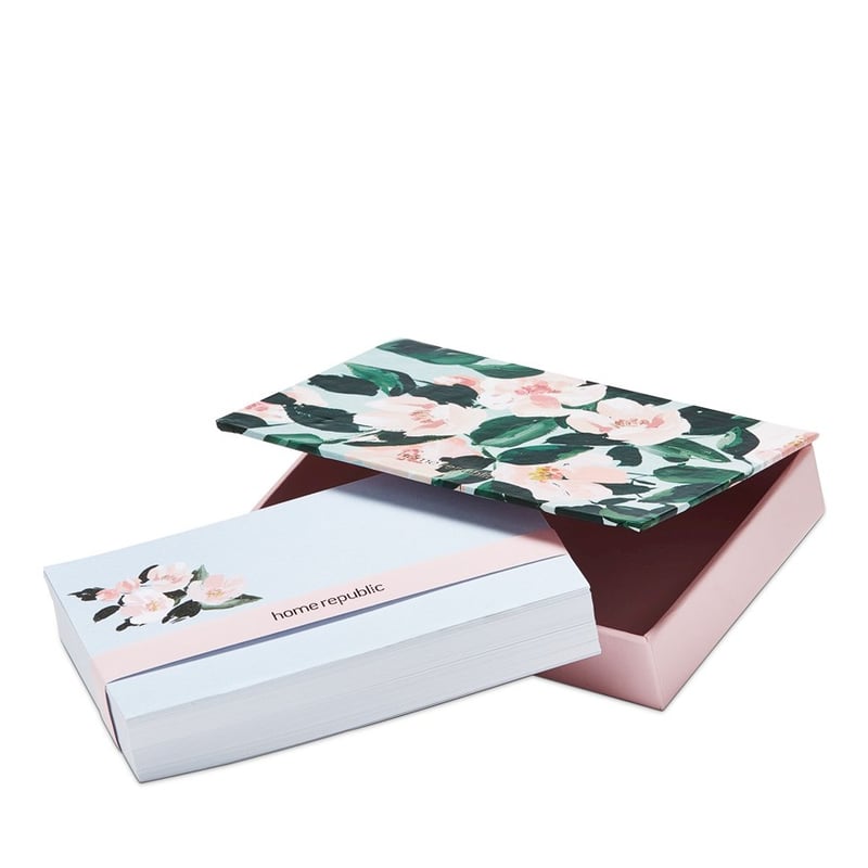 Camelia Collection Sky Memo Box