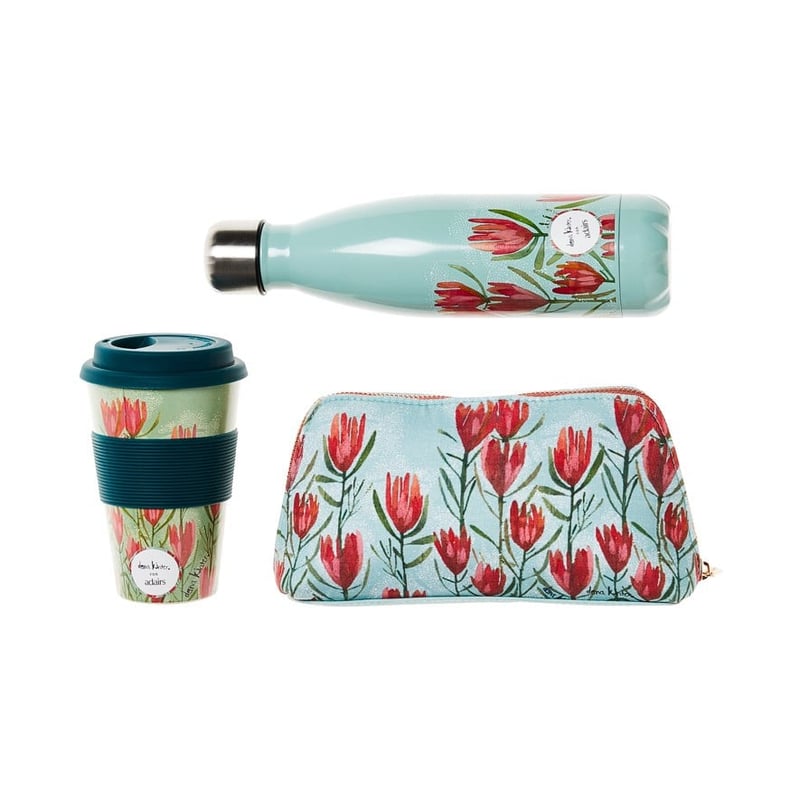 Dana Kinter Collection Protea Large Cosmetic Bag