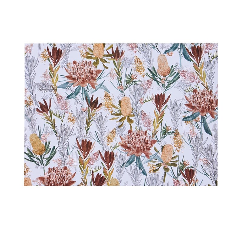 Native Flora Collection Sage Paper Placemat