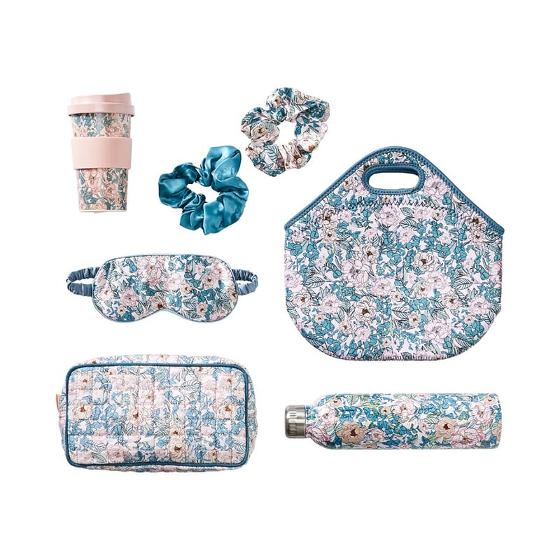 Spring Bloom Collection Dusk Quilted Cosmetic Bag