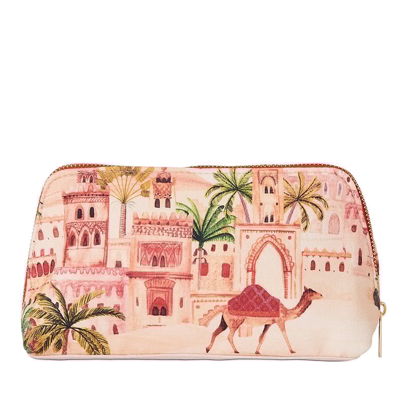 Moroccan Desert Sand Cosmetic Bag