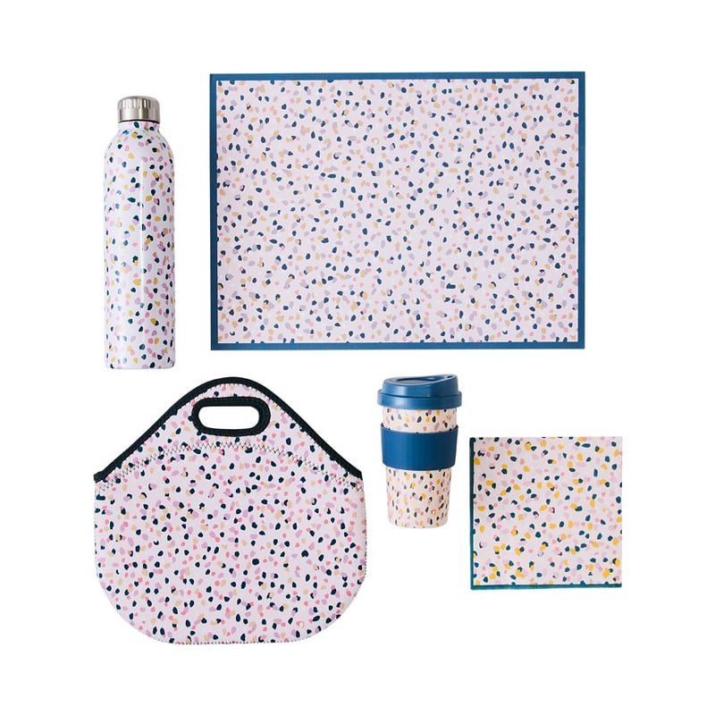 Painted Spot Collection Pink Bamboo Cup