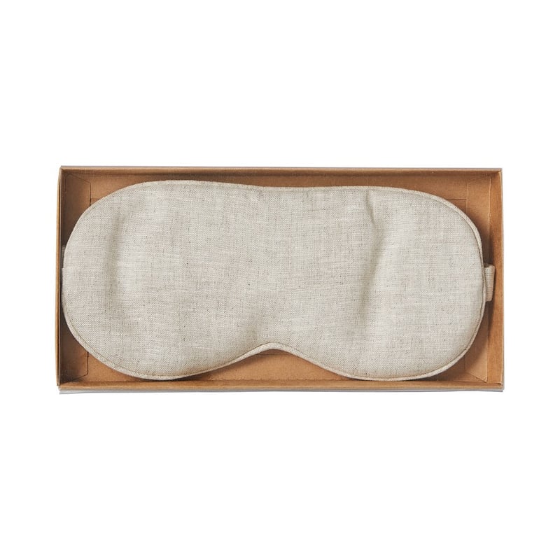 Vintage Washed Linen Linen Eye Mask