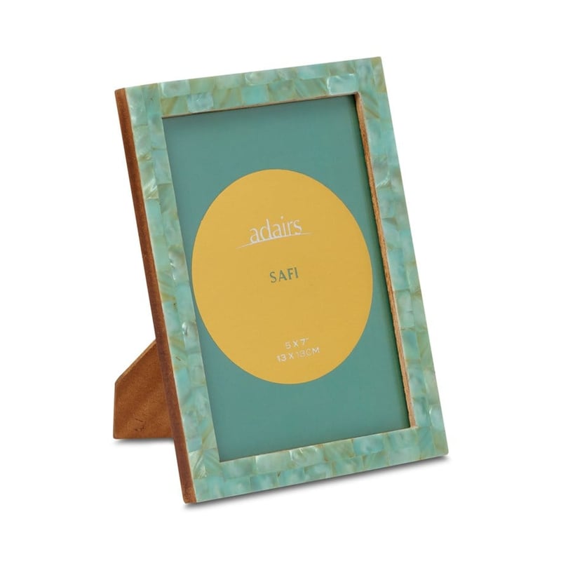 Safi 5x7" Green Photo Frame