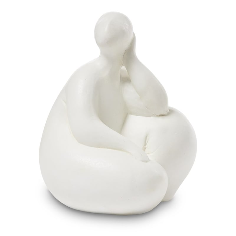 Bonnie Cream Thinking Statue