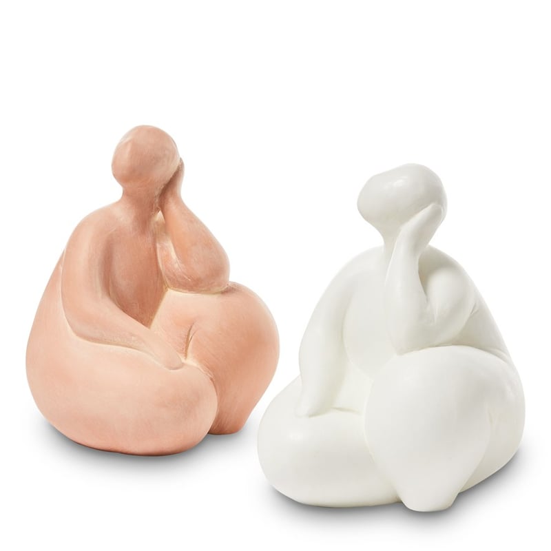 Bonnie Cream Thinking Statue