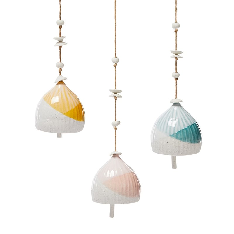 Sirroco Wind Chime Dia11xH65cm Teal 