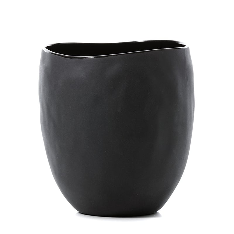 Charcoal Basque Organic Vase