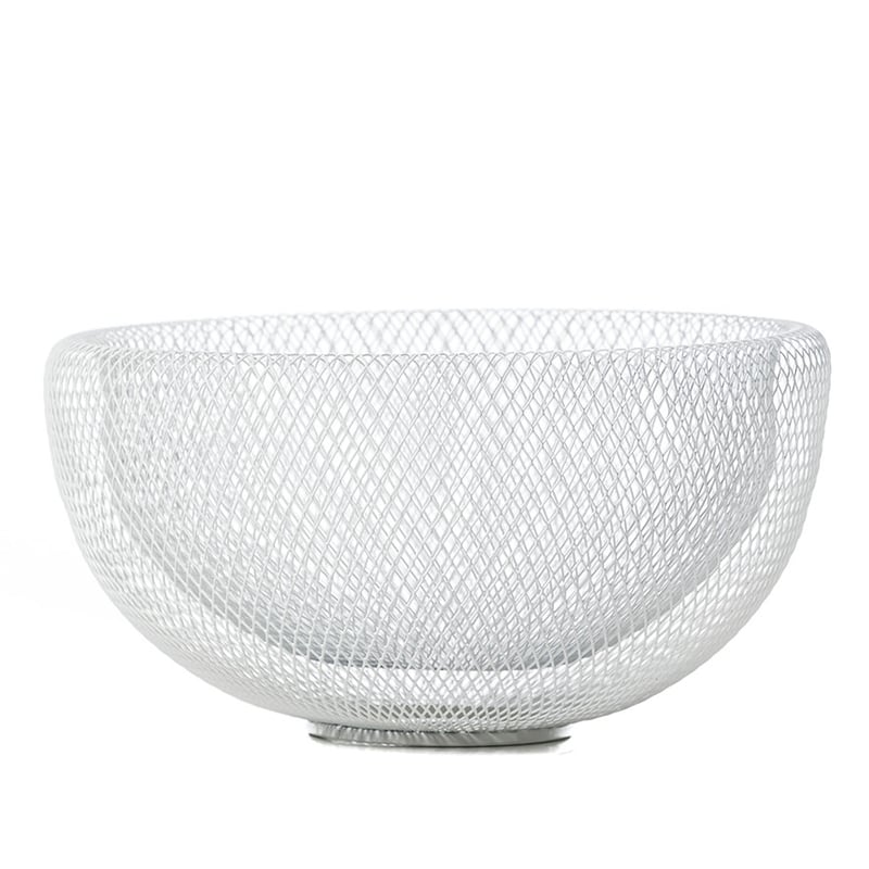 White Wire Mesh Bowie Bowl