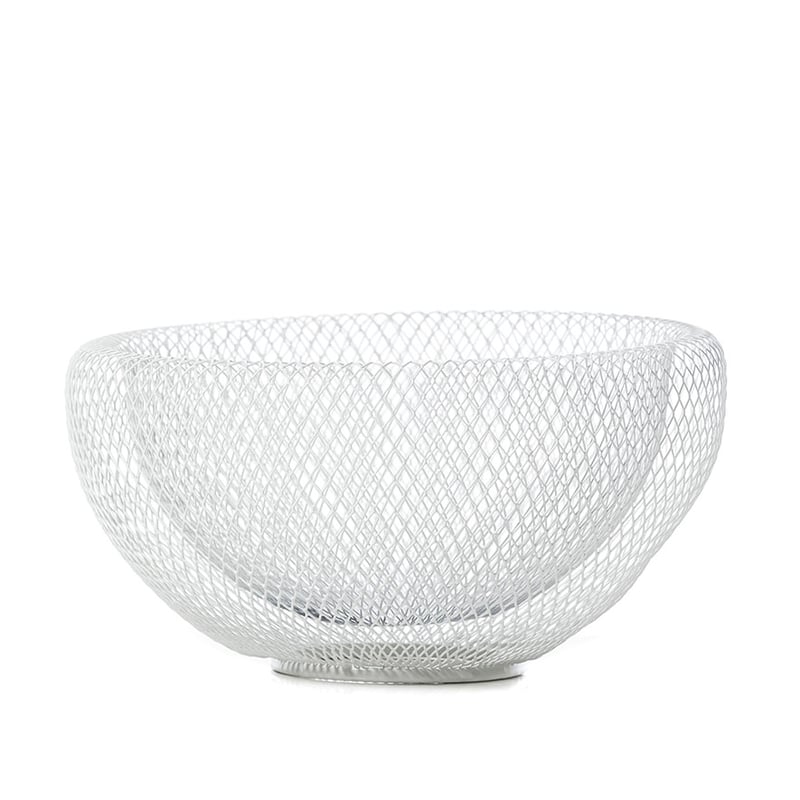 White Wire Mesh Bowie Bowl