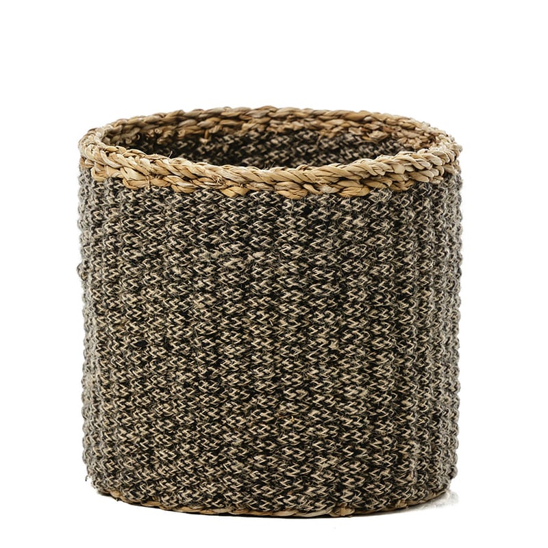 Black & Natural Marine Basket
