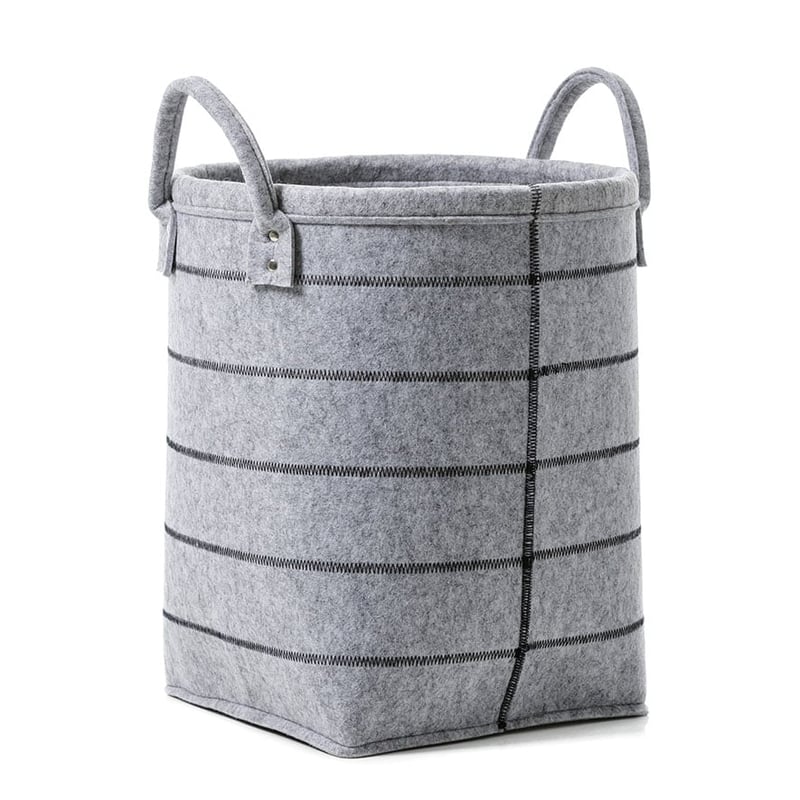 Norman Light Grey Marle Basket