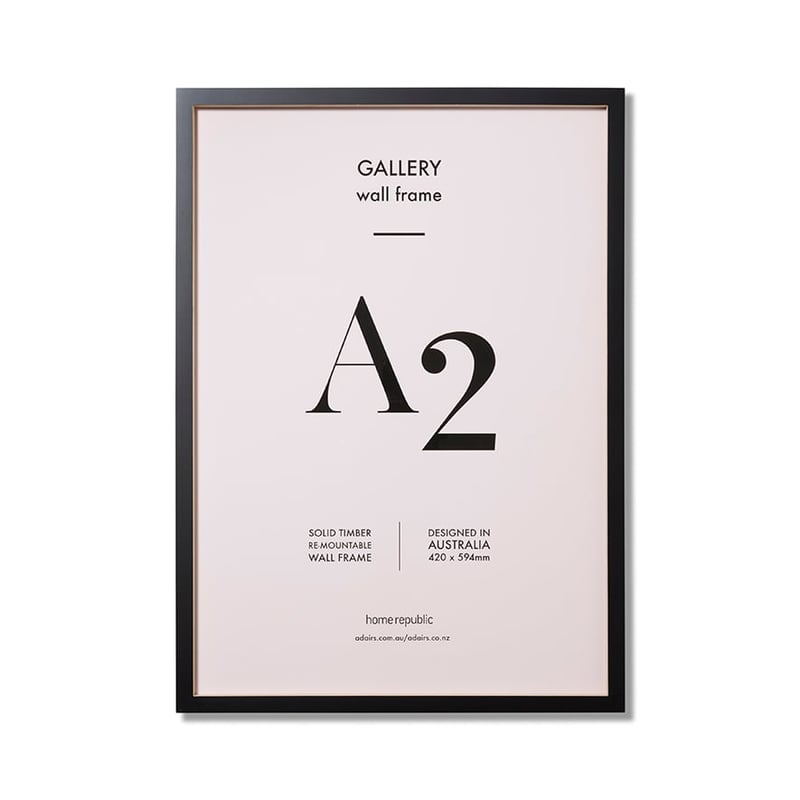 Gallery Frame A2 Black Wall Frame
