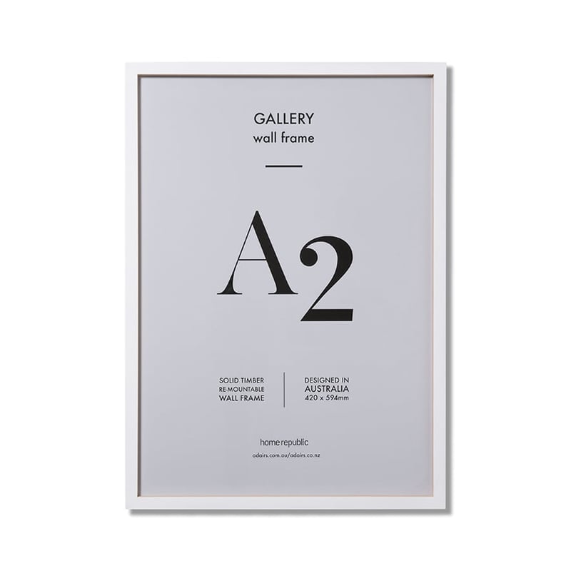 Gallery Frame A2 White Wall Frame